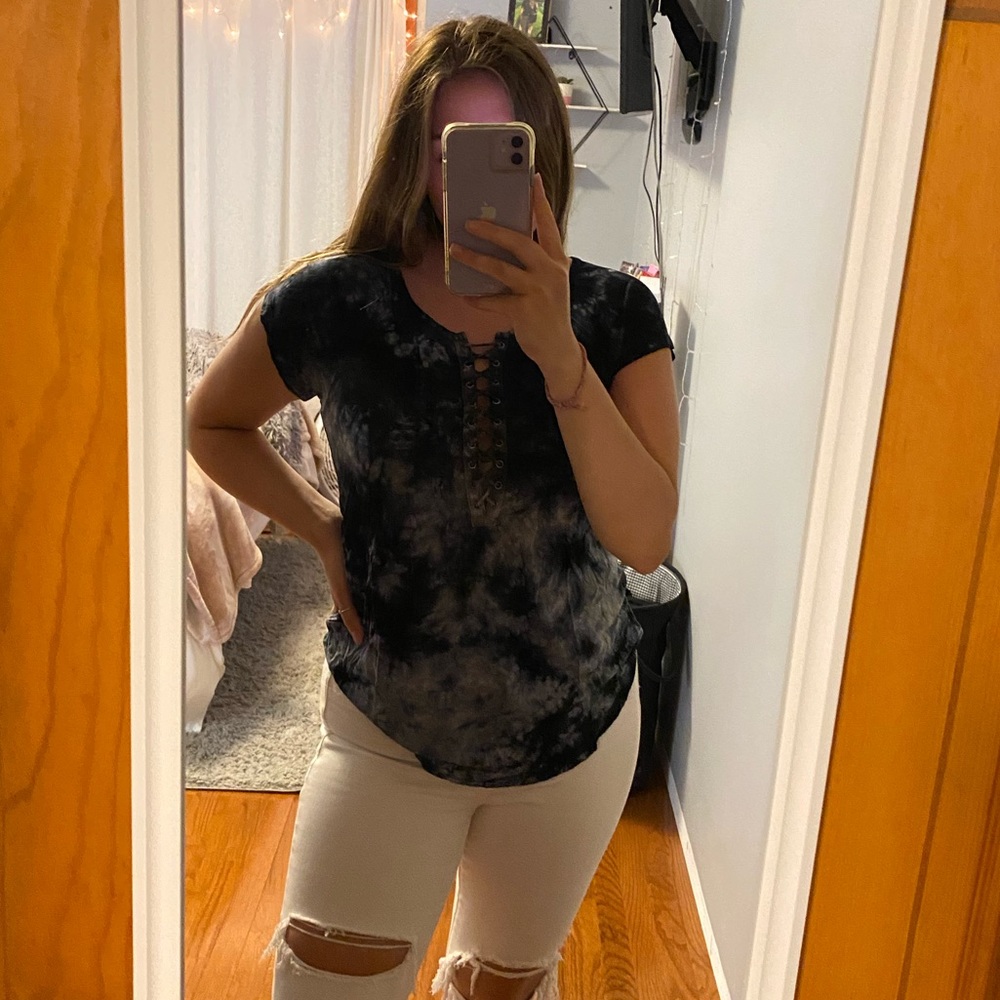 Tie Dye American Eagle shirt